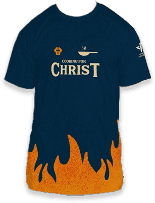 Cooking For Christ Men's T-shirt